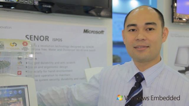Windows Embedded @ COMPUTEX TAIPEI 2011 - Senor demo смотреть онлайн