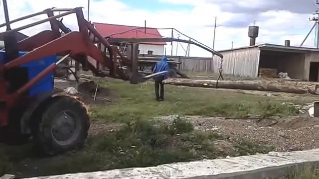 Сруб под дом. Процесс нашей работы смотреть онлайн