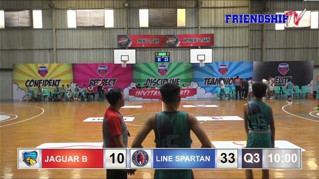 JAGUAR SEMARANG B VS LINE SPARTAN SURABAYA (KU-14 PA) DIVISI MERAH- INVITASI SEHATI 2023 смотреть онлайн