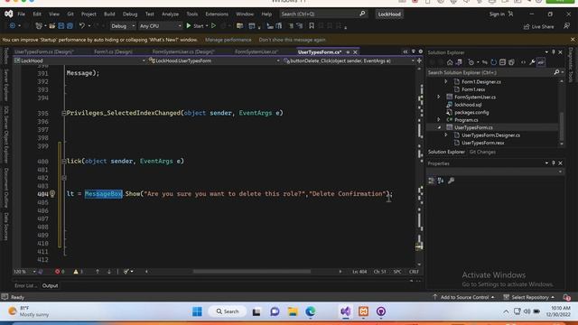 Confirmation Message Box in Visual C# .NET to ask whether user really want to delete | Visual Studi смотреть онлайн