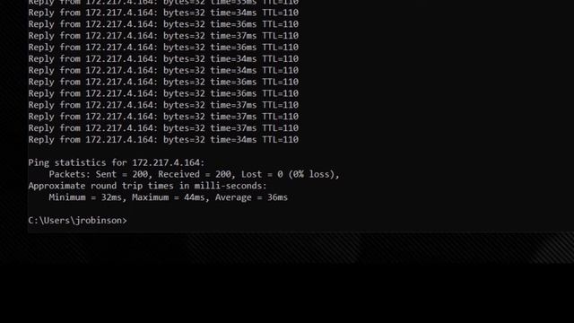 How do I perform a command-line ping test? смотреть онлайн