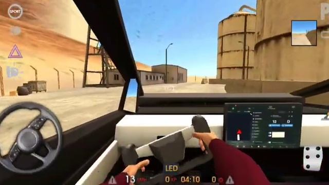 Driving my new tesla cybertruck | Driving school simulator 2020 | gameplay. смотреть онлайн