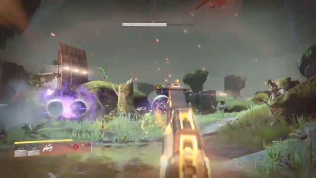Destiny - Queen's Wrath HoW Hunt Mecher Orbiks-11 Ishtar Cliffs, Venus смотреть онлайн