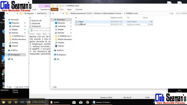 Maxsea Win 10 x64 Kurulum Anlatımı смотреть онлайн
