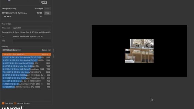 M3 Macbook Pro 14 Cinebench R23 Single Core Results смотреть онлайн
