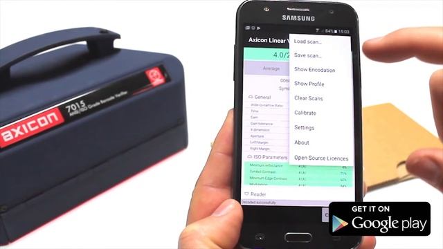 Barcode verification app (Android) смотреть онлайн