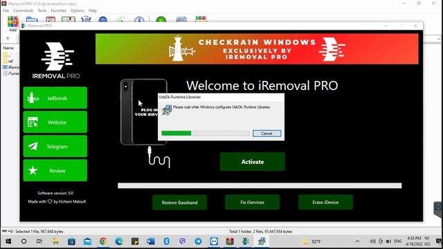 Jailbreak iPhone on Windows lll No need Bootable Pendrive lll iRemovalRa1n Checkra1n for Windows PC смотреть онлайн