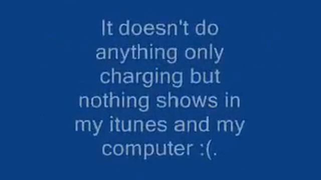 iPod Touch won't connect to itunes and computer plz help 2011 смотреть онлайн