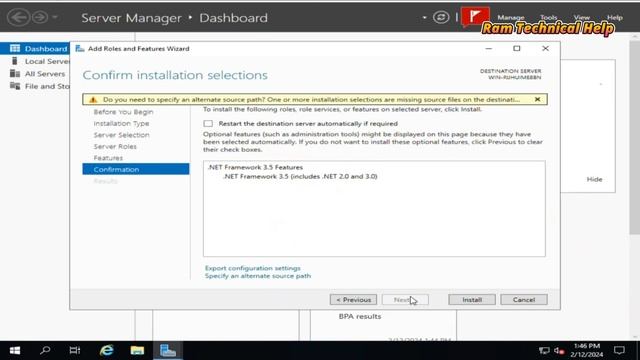 How to fix .NET Framework 3.5 error Error: 0x800f0950 in server 2019 | 2016 |2022 смотреть онлайн
