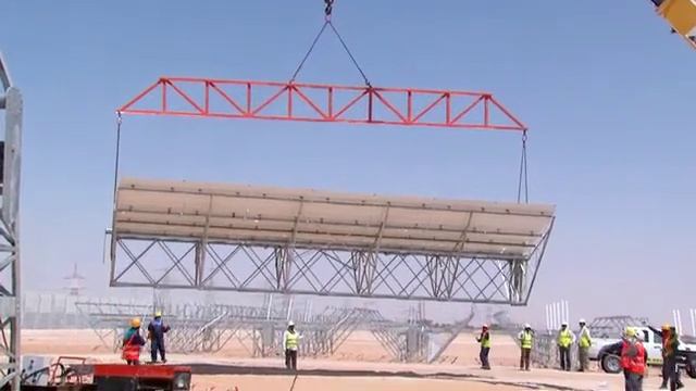 Shams 1 CSP Plant смотреть онлайн