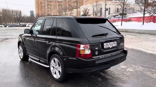 Внешний вид Range Rover Sport L320 2006 г. Заводской окрас. смотреть онлайн