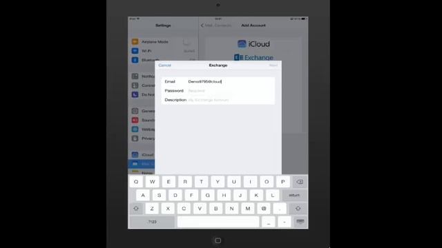 How to setup Microsoft Exchange 2010 mailbox on an IOS7 Device смотреть онлайн