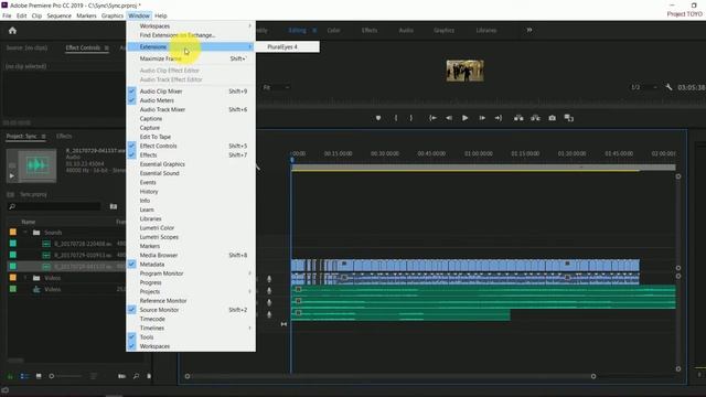 Tutorial how to sync video and audio with Pluraleyes 4 in Premiere Pro смотреть онлайн