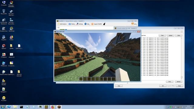 Minecraft on Windows PE (LiveCD) смотреть онлайн