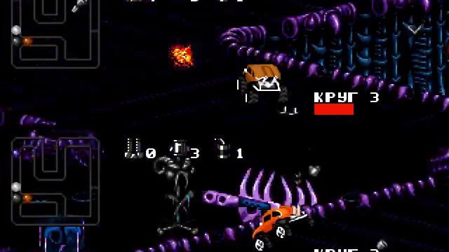 Rock N Roll Racing Hack v16 (mode 2x2x2, 16.10.16) смотреть онлайн