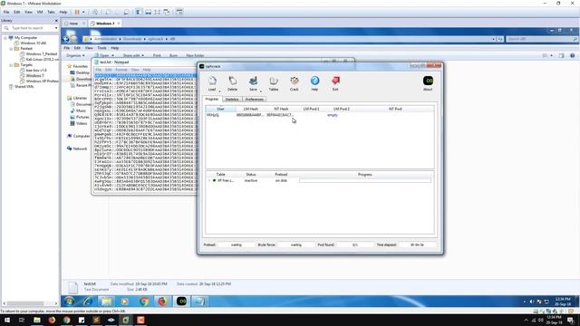 Ophcrack installation and working Windows 7 смотреть онлайн