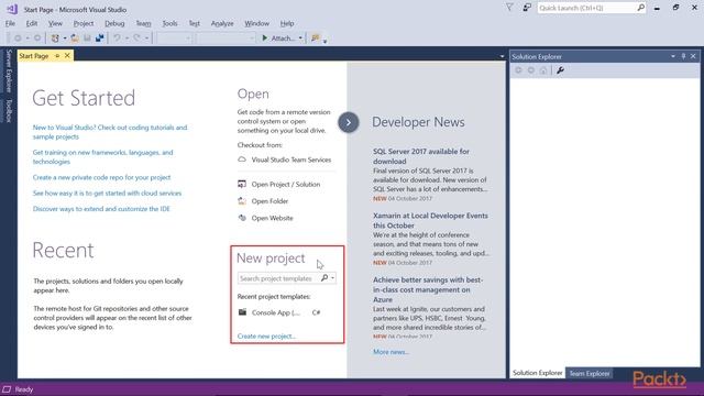 Getting Started with Visual Studio 2017, C# 7.0, & Source Control: Course Overview | packtpub.com смотреть онлайн