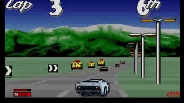 Jaguar XJ220 Amiga Gameplay смотреть онлайн