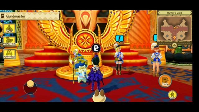 GATHERING - HUNTING - SEARCHING IN MONSTER HUNTER STORIES ANDROID GAMEPLAY смотреть онлайн