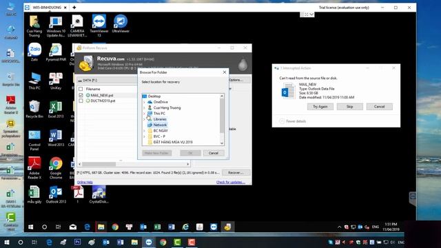 Sửa lỗi copy file - How to fix error can't read from the source file or disk смотреть онлайн