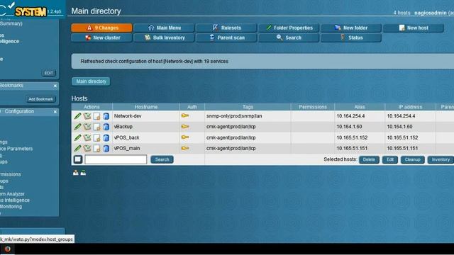 Add hosts for monitoring in Check_MK/Nagios смотреть онлайн
