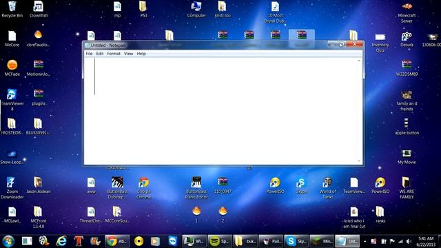 How to open NotePad On windows 7 смотреть онлайн