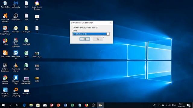 Disk Cleanup Windows 10 อยู่ไหน มาหา Disk Cleanup Windows 10 กันครับ смотреть онлайн