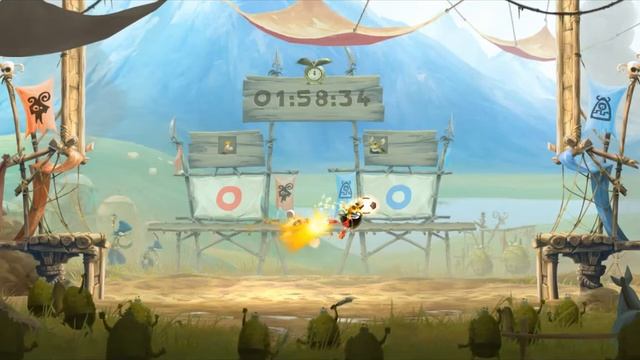 Rayman Legends on a Ati Mobility Radeon 3470 смотреть онлайн