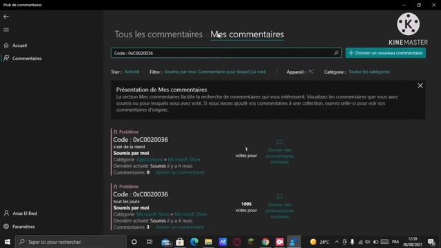 Tuto Windows :erreur Microsoft store !!! смотреть онлайн