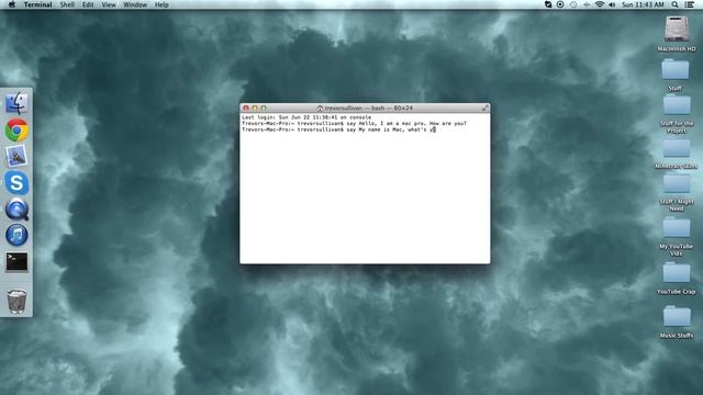 How To Make Your Mac Talk Using Terminal смотреть онлайн