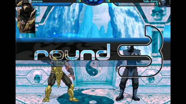 Scorpion (Injustice) vs Sub-Zero MK MUGEN BATTLE смотреть онлайн