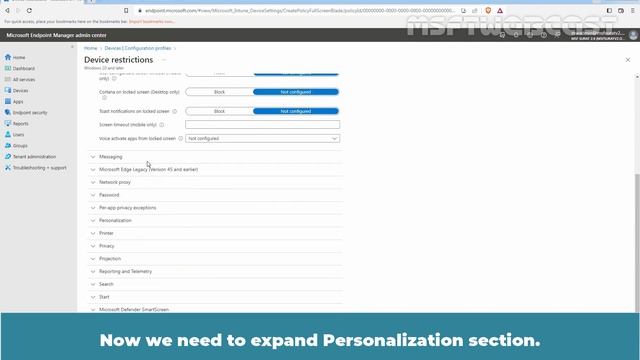 36. Setup Desktop and Lock Screen Background on Windows Devices using Intune смотреть онлайн