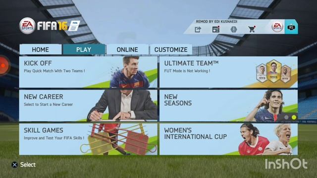PREVIEW DATA V10 FIFA16 ANDROID MARUF ID UPDATE смотреть онлайн