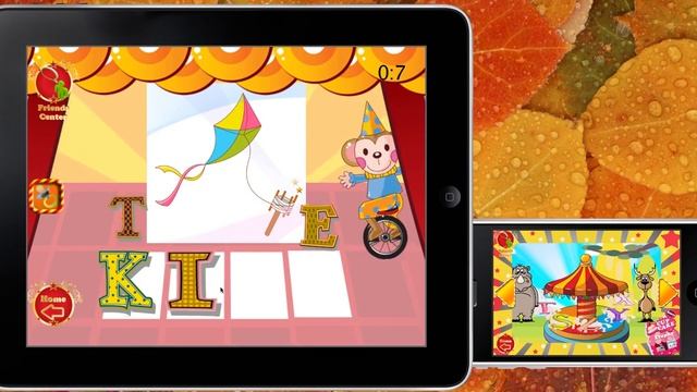 Kids learning abc English first word S8, note 8, iPhone 8(K for Kite) смотреть онлайн