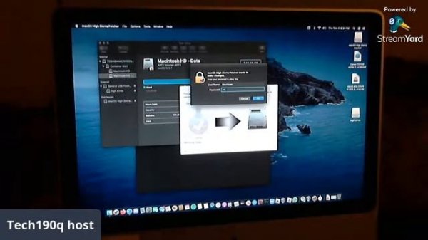 downloading macOS High Sierra Patcher Tool for Unsupported Macs from dosdude1