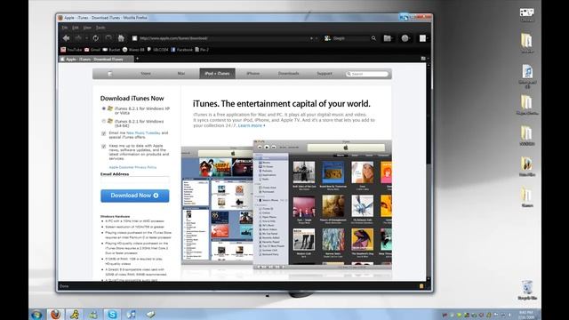 HowTo: Put Mini iTunes Player In Taskbar смотреть онлайн