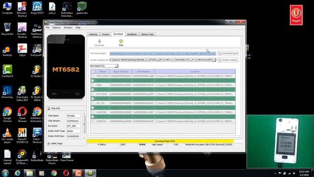 HOW TO FLASH QMOBILE S1 WITH SP FLASH TOOL BY U-SERIES смотреть онлайн