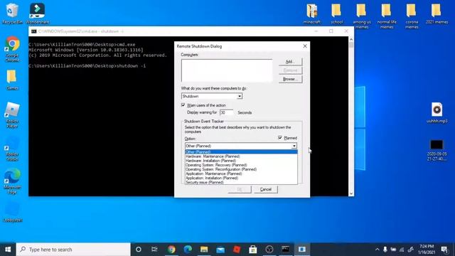 How To Shut Down ALL COMPUTERS On A School Network Using Command Prompt смотреть онлайн
