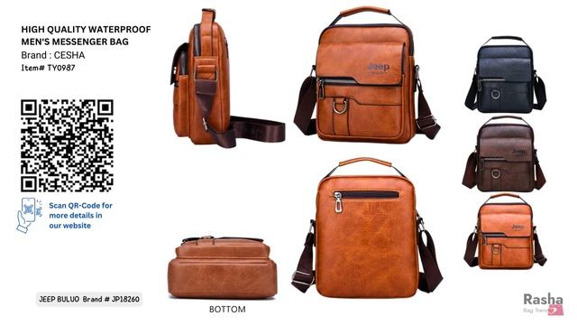 High Quality Men's Crossbody Messenger Bag JEEP BULUO Brand #JP18260حقيبة كروس عالية الجودة ماركة смотреть онлайн