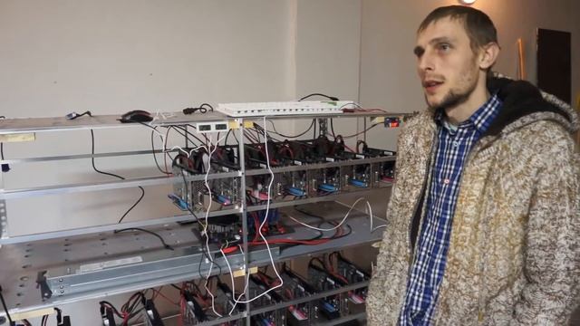 Майнинг ферма на почти 19 карт на ASUS B250 Mining Edition смотреть онлайн