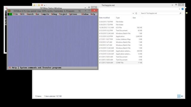 Fixing Full Screen and Mouse Lock issue in Turbo c Windows 7 8 10 смотреть онлайн