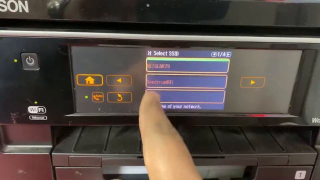 Epson Workforce 845 connecting to wifi смотреть онлайн