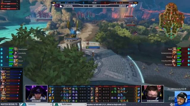 SMITE SWC 2018 - EUNITED X TEAM RIVAL FINAL GAME 2 смотреть онлайн