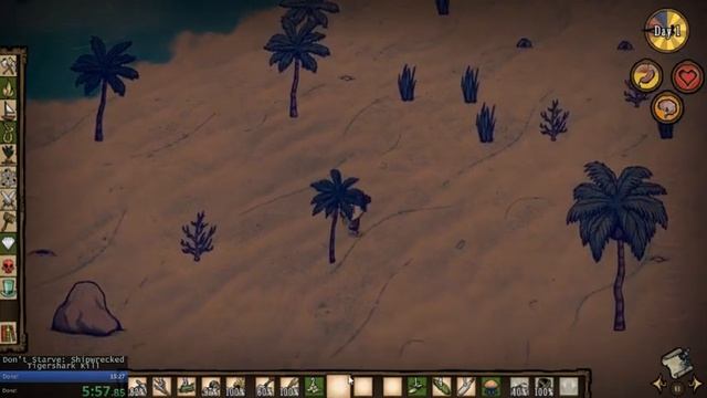 Don't Starve: Shipwrecked - Tigershark Kill in 13:07.32 смотреть онлайн