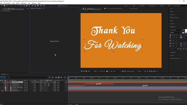 Animation Composer in After effect 2020 смотреть онлайн