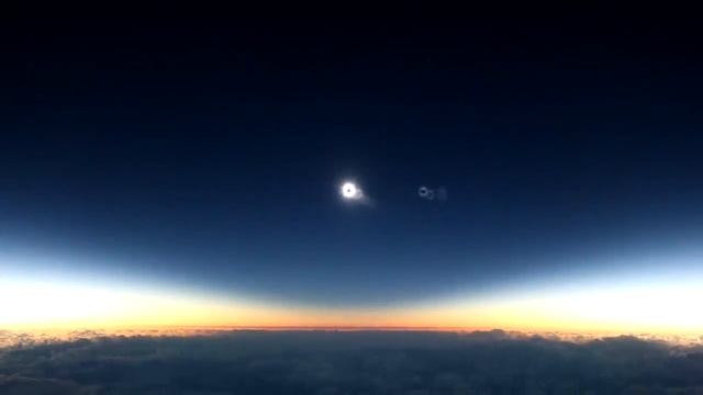 Alaska Airlines Solar Eclipse Flight #870 смотреть онлайн