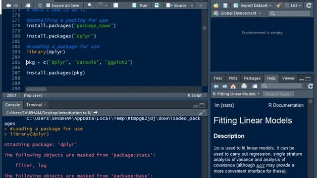 R Programming - How to install and remove Multiple packages смотреть онлайн