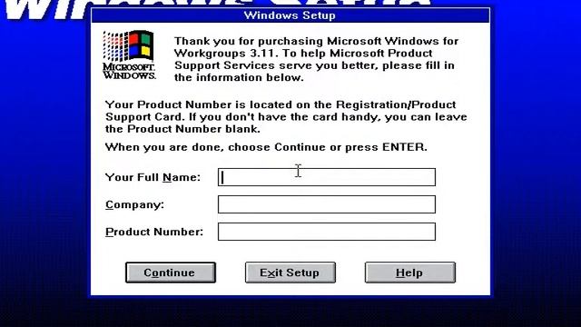 DOSBox Microsoft Windows 3.11 for Workgroups - Installation смотреть онлайн