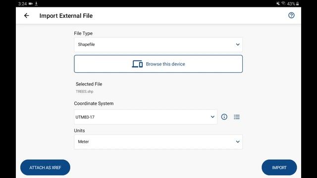 FieldGenius for Android 1.8 - Shapefile Import/Export смотреть онлайн