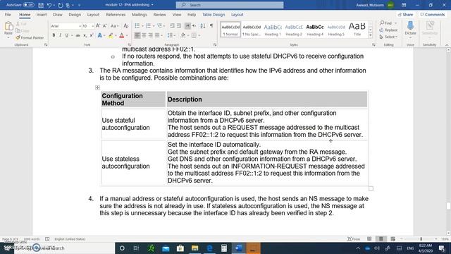 CCNA 7 ITN- Introduction to Networks- Module 12 IPv6 addressing part 4 смотреть онлайн